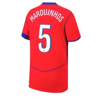 Stroje piłkarskie Paris Saint-Germain Marquinhos #5 Koszulka Trzeciej 2025-26 Krótki Rękaw